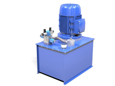 Мощная гидростанция с реле давления, возможно подключение к управляющему контроллеру для автоматизации техпроцесса.